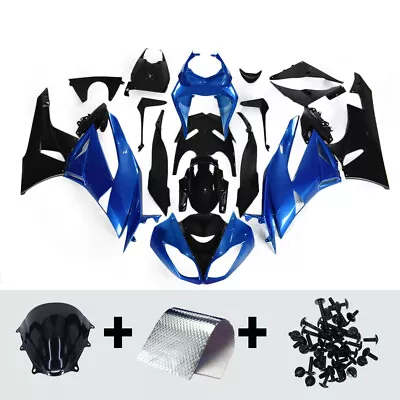 Blue Fairings Kits For ZX600R ZX6R 2009 2010 2011 2012 Kawasaki ABS Bodywork • $309.95