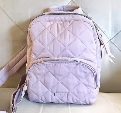 Vera Bradley Mini Backpack Hydrangea Pink Performance Twill NWT 🎒 • $69