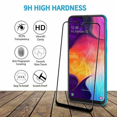 2Pcs Screen Protector For Samsung M40 A90 80 70 60 Tempered Glass Protective • $4.51
