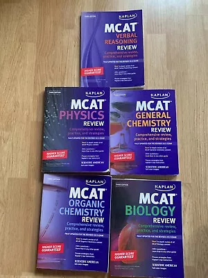 Kaplan MCAT 5 Subject Review 3rd Edition- Like NEW  • $20