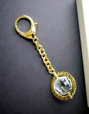 $59 • Buy Swarovski Crystal Memories Key Rings Figurine GLOBE KEY RING 183276 9400 124 011