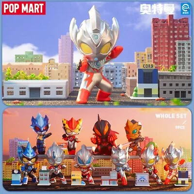 POP MART Ultraman New Generation Heroes Series Confirmed Blind Box Figure New • $141.89