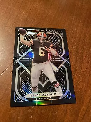 2021 Panini Obsidian Baker Mayfield #22 Browns • $4.99