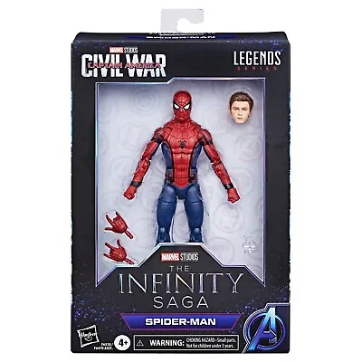 Hasbro Marvel Legends Infinity Saga Captain America Civil War Spider-Man • $23.50