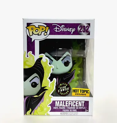 Funko Pop! Disney Maleficent #232 GITD Chase Hot Topic Exclusive Vinyl Figurine • $32.77