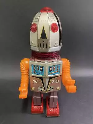 Japan Tin Toy Tulip Robot Nomura Toy Screen Robot Space Eye Fully Working Item • $2963.45