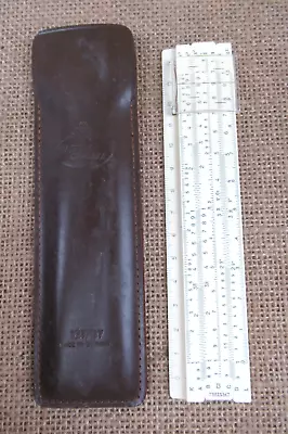 Vintage Faber-Castell Slide Rule 167/87 With Case - Made In Germany • $25