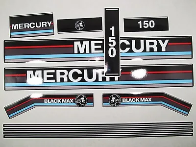 For MERCURY 150 Two Stroke Outboard Vinyl Decal Set From BOAT-MOTO . Sticker Kit • $46