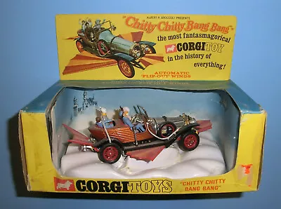 Corgi 1967 Rarest   Chitty Chitty Bang Bang No: 266 MINT In BOX Condition ! • $630