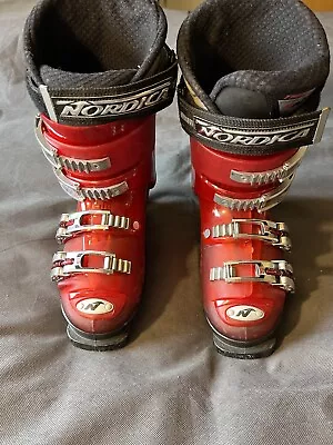 Size 28 | Nordica | Beast 10 Ski Boots | Red  • $59.99
