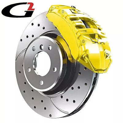 Yellow G2 Brake Caliper Paint Epoxy Style Kit High Heat Made In Usa Free Ship • $69.99