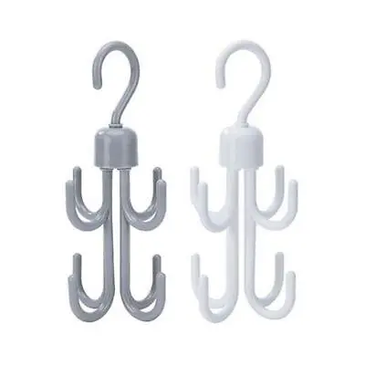 $9.89 • Buy Closet Clothes Hanger Shoes Belt Tie Scarf Rack Small For  Keys Bracelet Hol