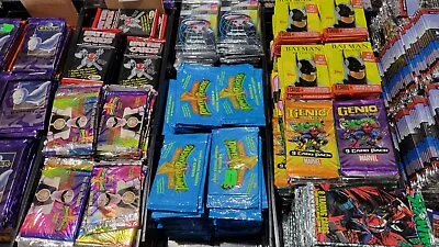 128  Packs Vintage Assorted Non Sports Trading Card Packs – Less Than $.62 Each • $79