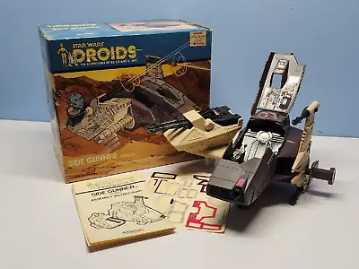 1985 Vintage KENNER Star War Droids Side Gunner Vehicle With Box Great Condition • $324.99