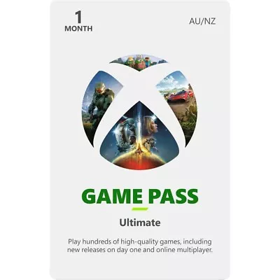 Xbox Game Pass Ultimate (1 Month Digital Code) • $14.95