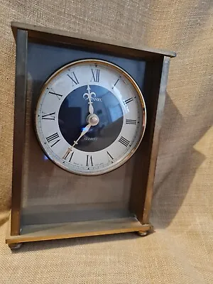 £25 • Buy Vintage Mid Century Solid Brass Metamec Carriage / Mantel Clock 