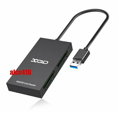 Professional Dual XQD SD SDHC SDXC Card Reader USB3.0 AU • $48.95