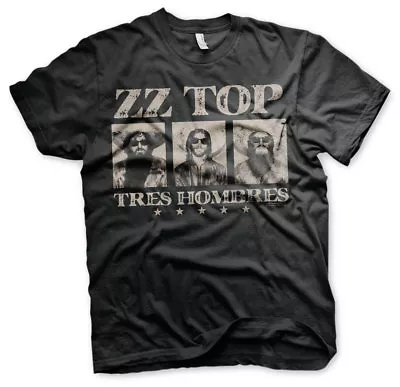 Officially Licensed ZZ-Top - Tres Hombres Men's T-Shirt S-XXL Sizes • £17.75