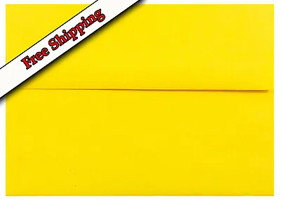 Bright Yellow Envelopes For Invitations Announcements Showers Wedding Enclosure • $9.60