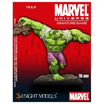 Marvel Universe Miniature Game Knight Models: The Incredible Hulk Factory Sealed • $89.99