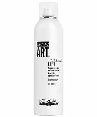 Loreal Tecni Art Volume Lift Root Lift Spray Mousse Force 3 • £13.33
