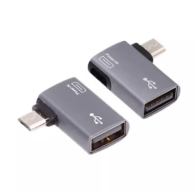 2-In-1 Powered Micro USB HOST OTG Adapter Power For Fire Stick/Host Devices • $3.69