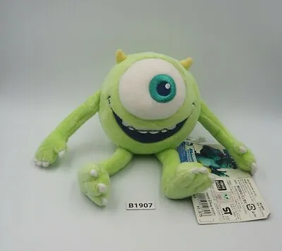 Monsters Inc. B1907 Mike Wazowski Bandai 2013 Plush 5  TAG Toy Doll Japan • $12.34