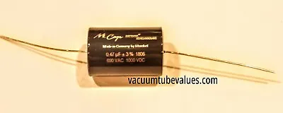 Mundorf MCap Supreme Silver Gold Oil Capacitor 0.47uf 0.47 .47 Uf 1000VDC • $49.95