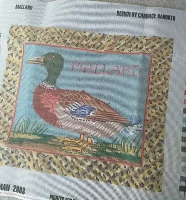 Rare Tapestry Design By Candace Bahouth.  Mallard.  Ehrman • £20
