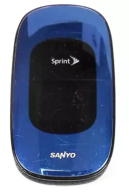 Sanyo Vero Vero - Black And  Blue  (Sprint) Cellular Flip Phone Collectible • $16.40