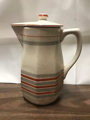 Vintage Mikori Ware Hand Painted Lidded Pitcher • $9.95