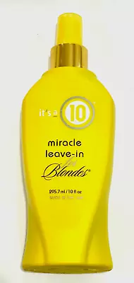 It's A 10 MIRACLE LEAVE IN For Blondes SPRAY 10 Oz (834) Pkg Maybe Different • $24.29