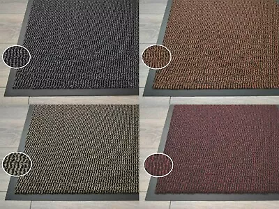 Heavy Duty Barrier Door Mat Rug Non Slip Washable Large Small Hard Wearing UK  • £46.95