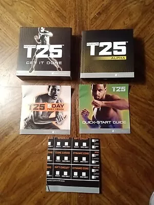 Focus T-25 Alpha + Beta 11 DVD Set (Workout/Fitness) Missing 1 Disc • $7.99