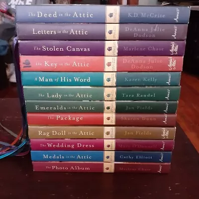 Lot Of 12 Annie's Attic Mystery's Hardcover Lady In The Attic Combined Shipping • $5
