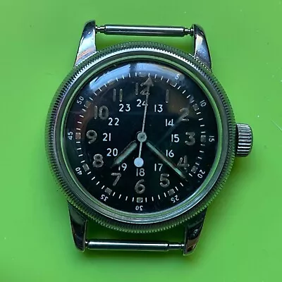 Waltham A-17 Military Navigation Watch 1952 Production FREE SHIPPING • $81