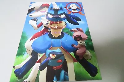 $49.99 • Buy POKEMON Doujinshi Lucario Lycanroc (A5 84pages) ODOSHIRO Kyo Wanko