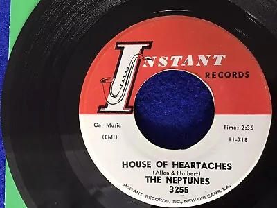 The Neptunes - House Of Heartaches / Make A Memory - Ex • $37.89