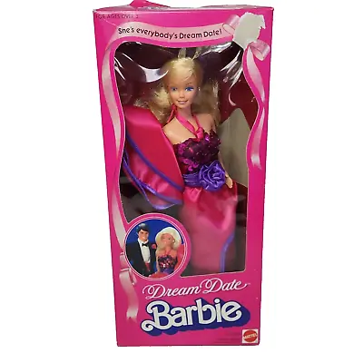 Vintage 1982 Dream Date Barbie Doll Mattel In Original Box # 5868 Opened Loose • $119
