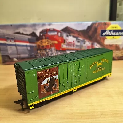 HO Athearn John Deere Tractors Advertising 40' Boxcar Train Box Car • $19.95