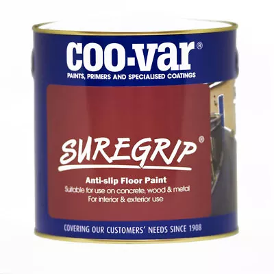 Coo-Var Suregrip - Internal / External Floor Paint • £82.95