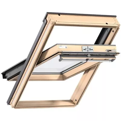 Velux Skylight Roof Window GGL MK04 3070 78 X 98cm Pine Interior No Top Casing • £270