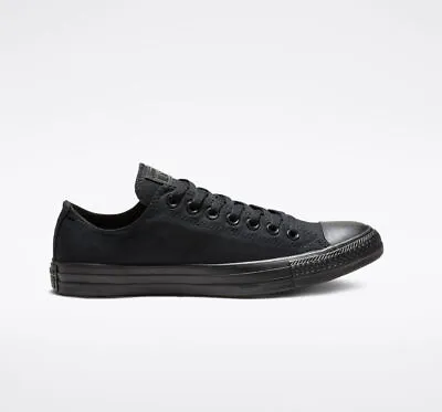 Converse Chuck Taylor All Star Mono Black Low Top Sneakers M5039C For Men's NEW • $56.99