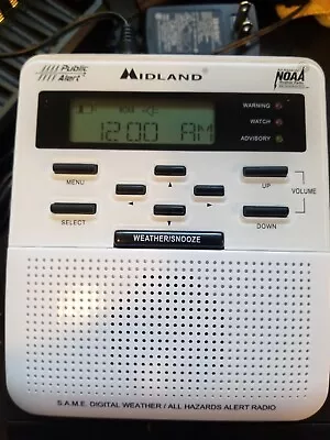 NIB Midland WR-100 Radio NOAA Public Alert & Storm Warning • $21.50
