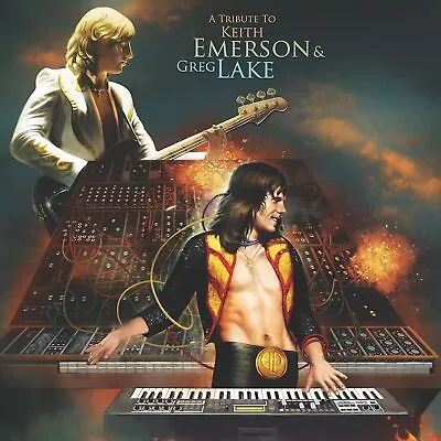 A Tribute To Keith Emerson  Greg Lake Orange Vinyl [VINYL] • £30.95