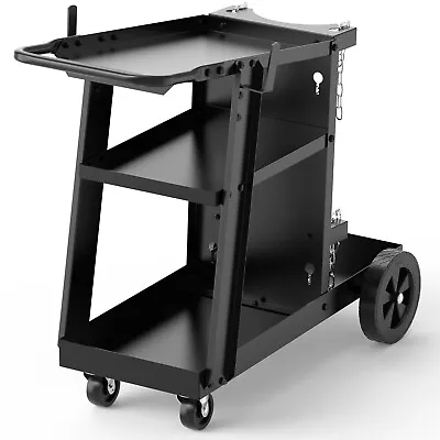 Welding Cart Heavy Duty Welder Cart For MIG/TIG Welder And Plasma Cutter • $90.99