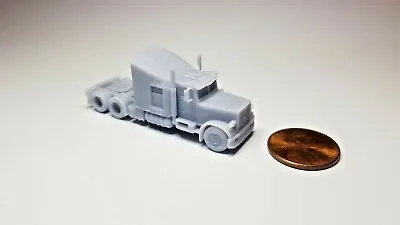 N Scale Semi No.2 Truck Tractor 1:160 Model Unpainted Railroad Diorama Unpainted • $6.40