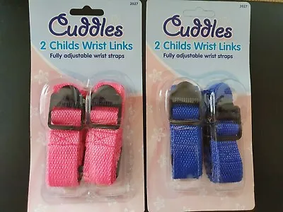 £4.49 • Buy 2 X Wrist Link Safety Strap Kids Children Toddlers Adjustable Belt Rein Harness