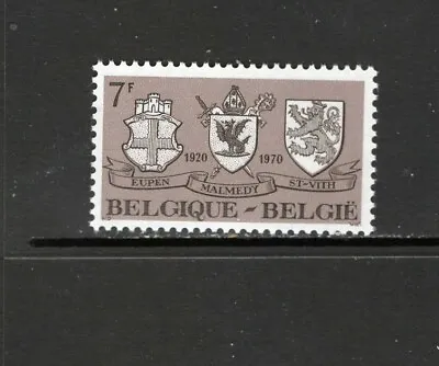Belgium 1970 ARMS OF EUPEN MALMEDY AND SAINT-VITH MNH SC 795 • $1.50