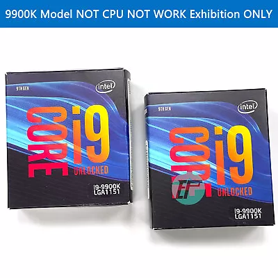 I9 9900K Model NOT CPU NOT WORK Exhibition ONLY • $66.07